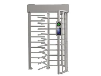 Full height turnstile barrier