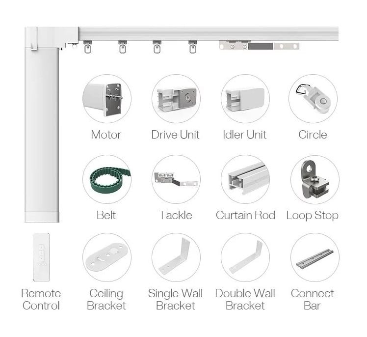 Curtain Motor and Accessories
